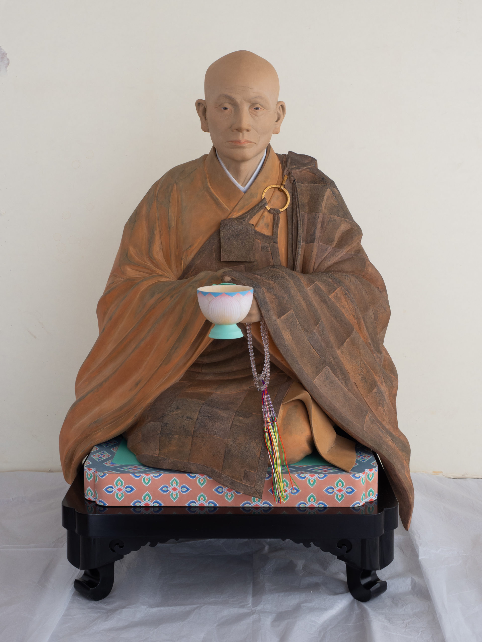 The Seated Statue of The Priest Chikai Kitagawa_