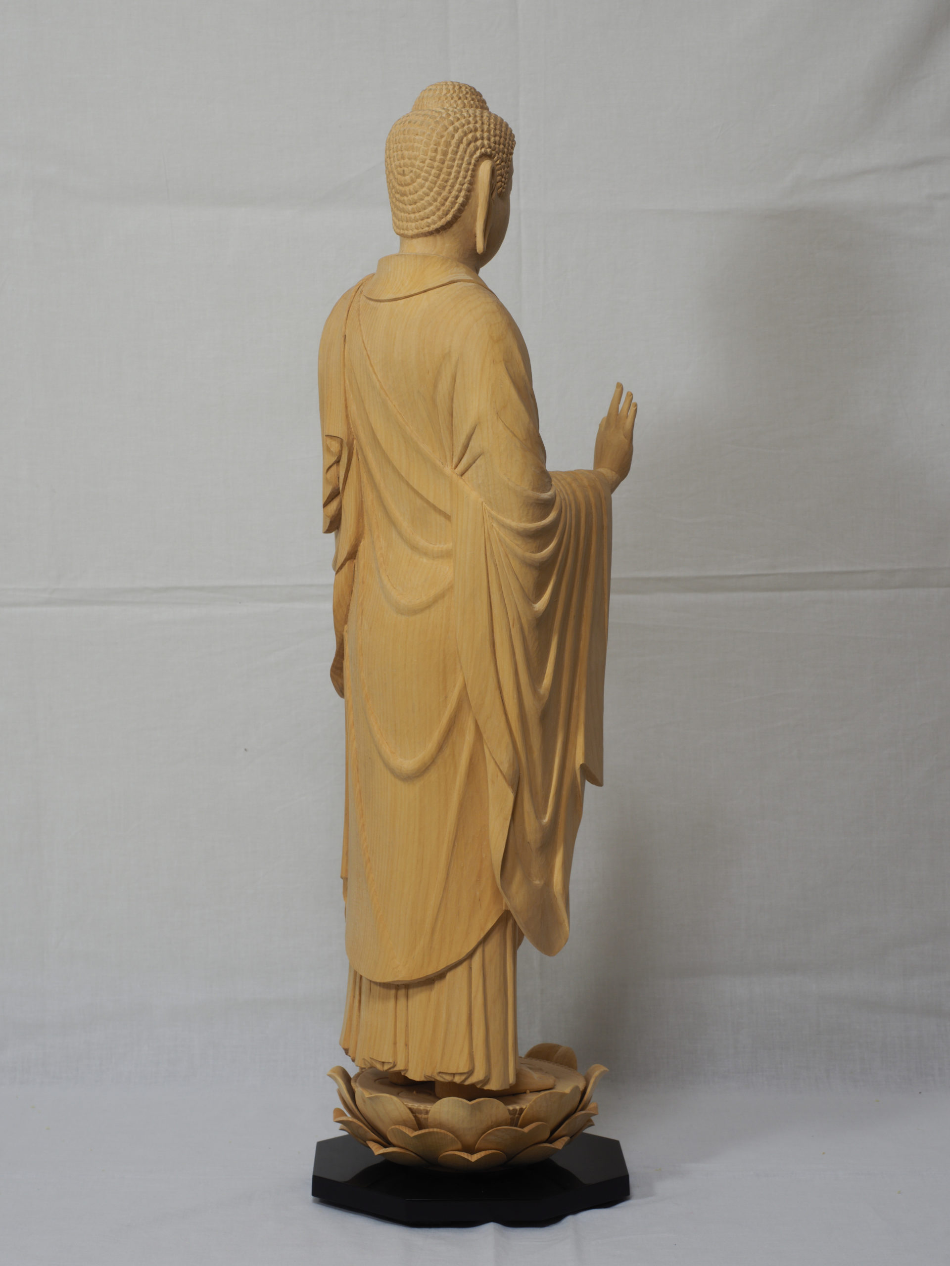 The Standing Statue of Amitabha Buddha_