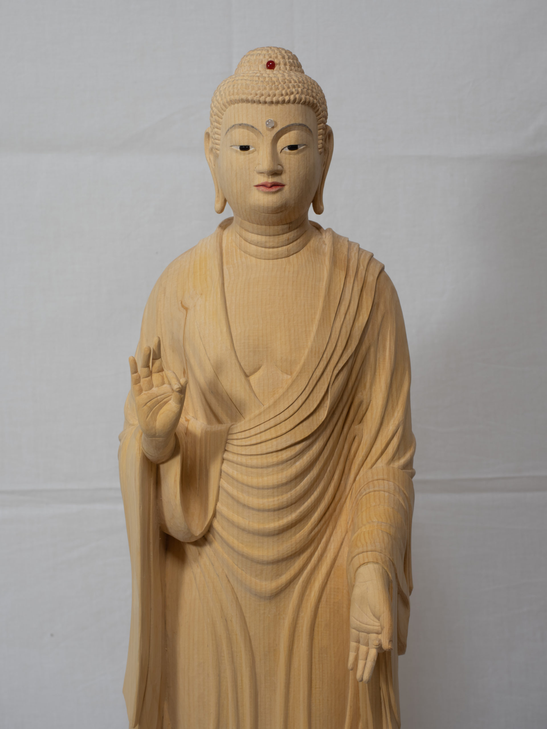 The Standing Statue of Amitabha Buddha_
