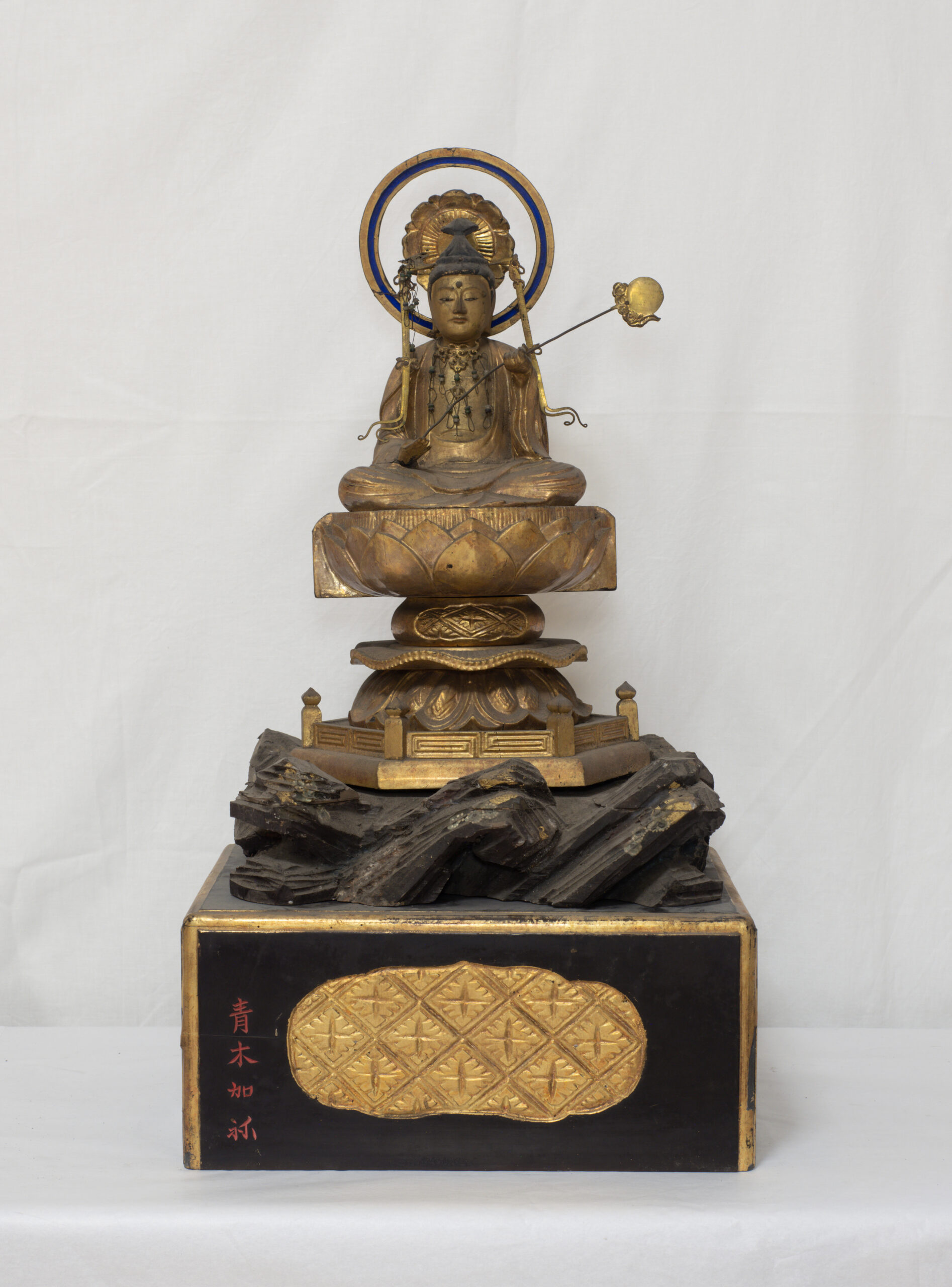 Wooden Statue of Nikko-Gakkou Bodhisattva_