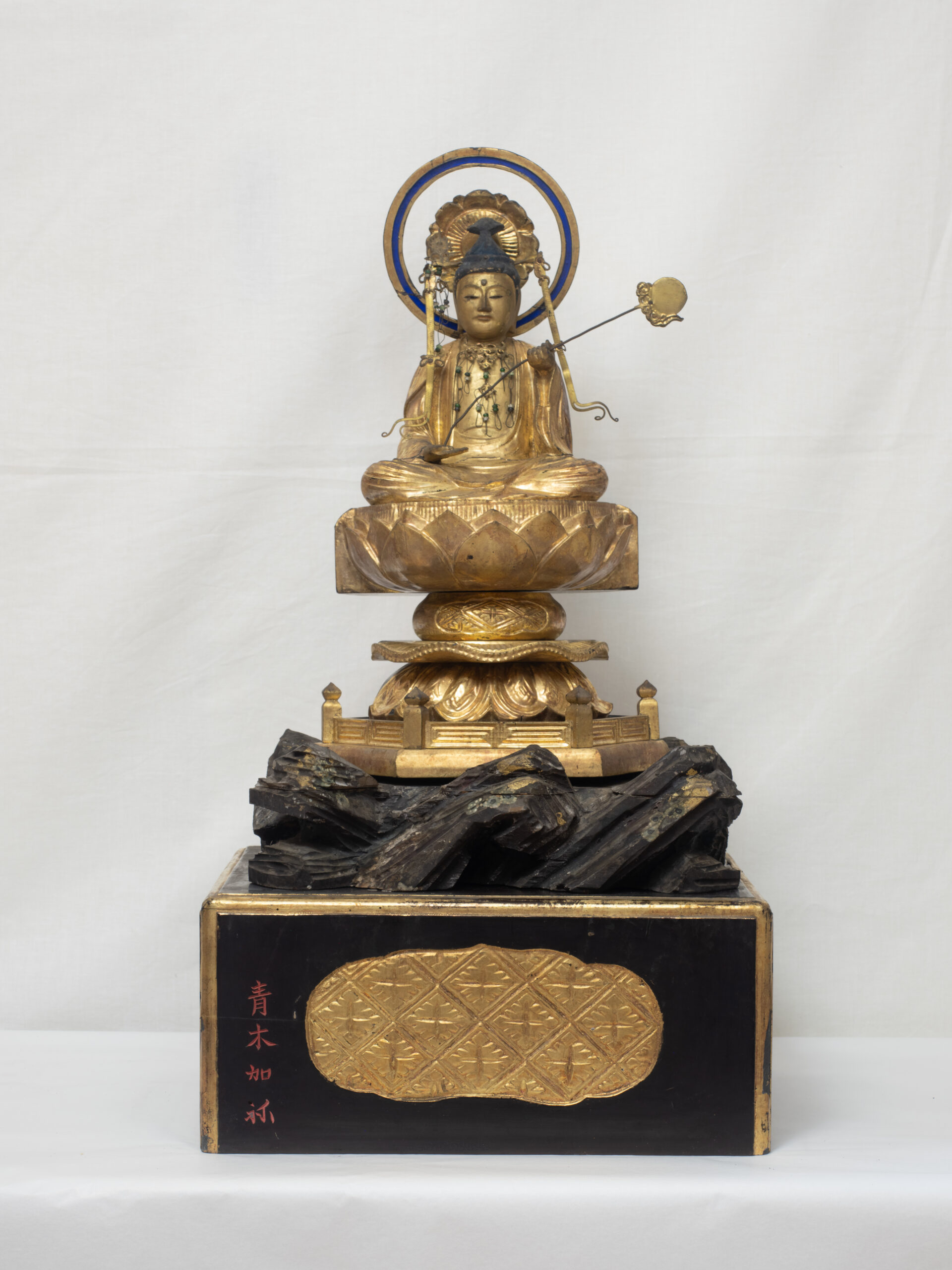 Wooden Statue of Nikko-Gakkou Bodhisattva_