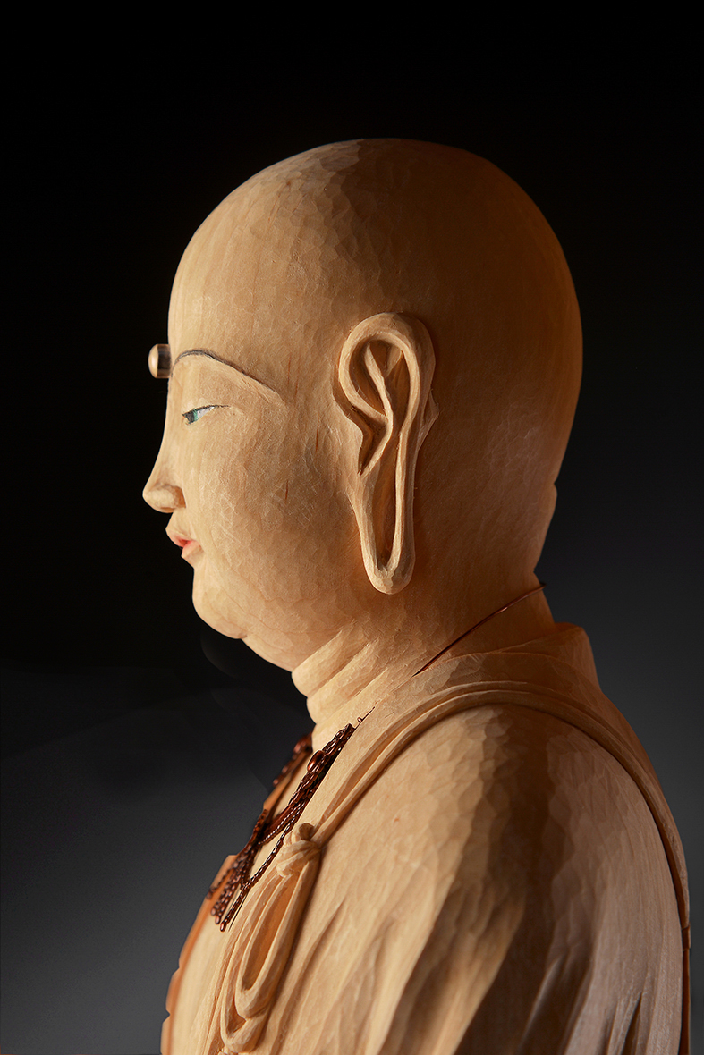 Jizo Bodhisattva Standing Statue_